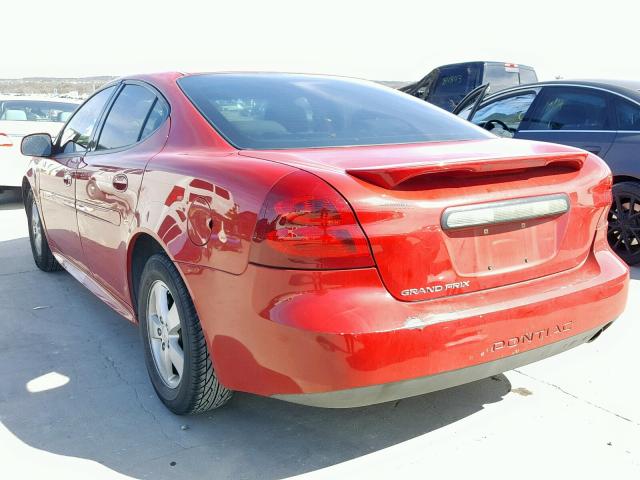 2G2WP552781148602 - 2008 PONTIAC GRAND PRIX 红色 照片 3