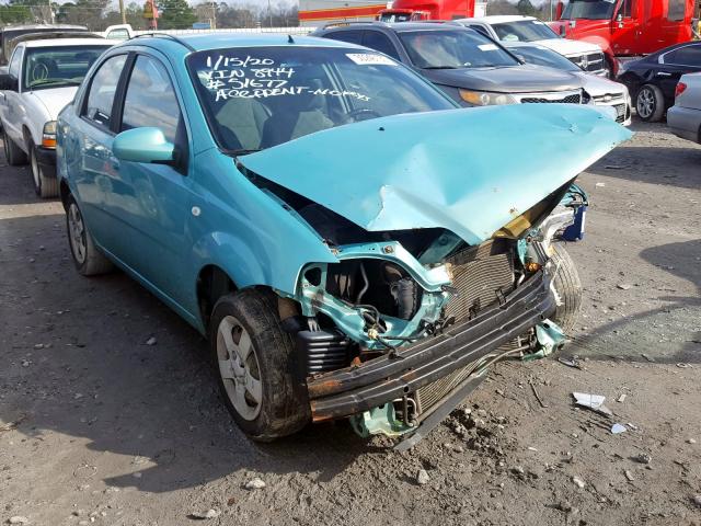 KL1TD52605B468944 - 2005 CHEVROLET AVEO BASE  foto 1