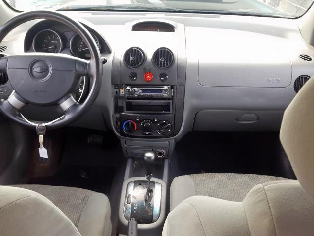 KL1TD52605B468944 - 2005 CHEVROLET AVEO BASE  foto 9