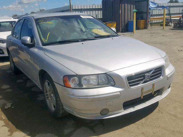 YV1RS592272613118 - 2007 VOLVO S60 2.5T SILVER photo 1