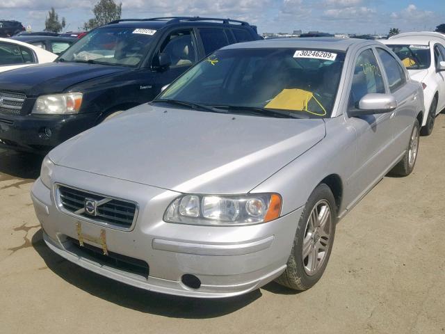 YV1RS592272613118 - 2007 VOLVO S60 2.5T SILVER photo 2