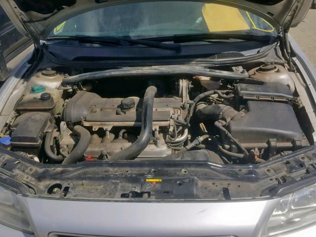 YV1RS592272613118 - 2007 VOLVO S60 2.5T SILVER photo 7