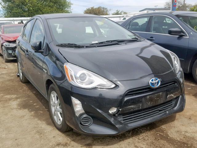 JTDKDTB34F1090634 - 2015 TOYOTA PRIUS C BLACK photo 1