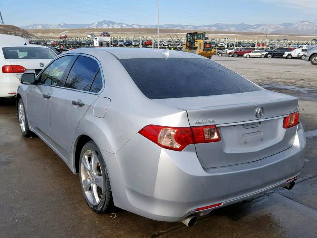 JH4CU2F69CC008155 - 2012 ACURA TSX TECH SILVER photo 3