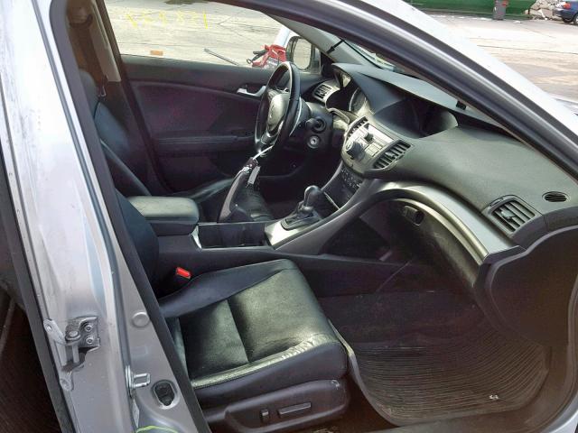 JH4CU2F69CC008155 - 2012 ACURA TSX TECH SILVER photo 5