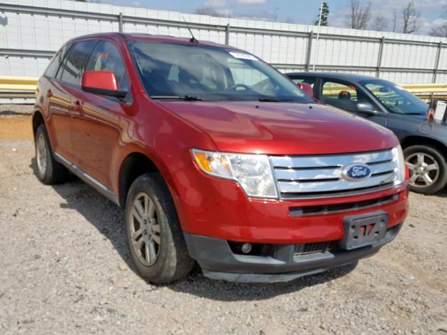 2FMDK48C88BA87394 - 2008 FORD EDGE SEL RED photo 1