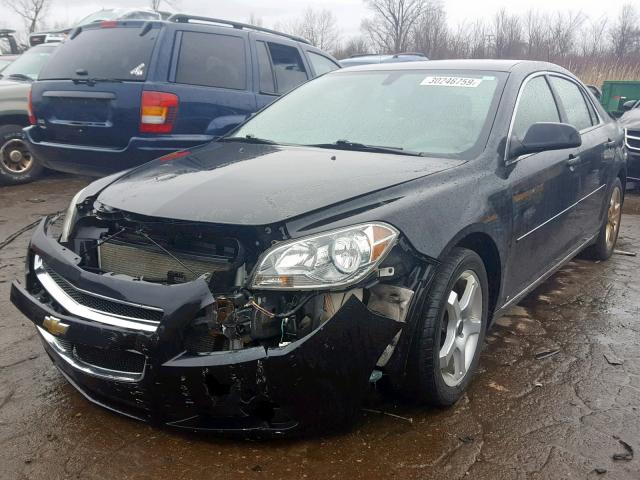 1G1ZH57K794269468 - 2009 CHEVROLET MALIBU 1LT შავი ფოტო 2