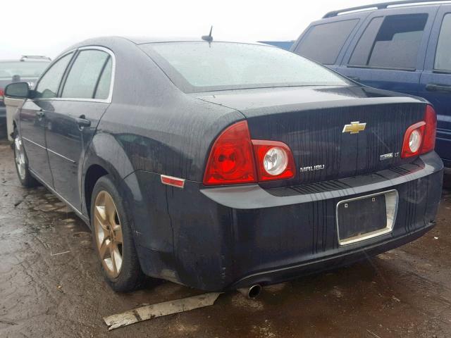 1G1ZH57K794269468 - 2009 CHEVROLET MALIBU 1LT შავი ფოტო 3