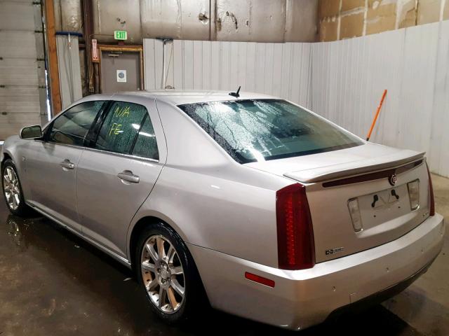 1G6DC67A960123446 - 2006 CADILLAC STS SILVER photo 3