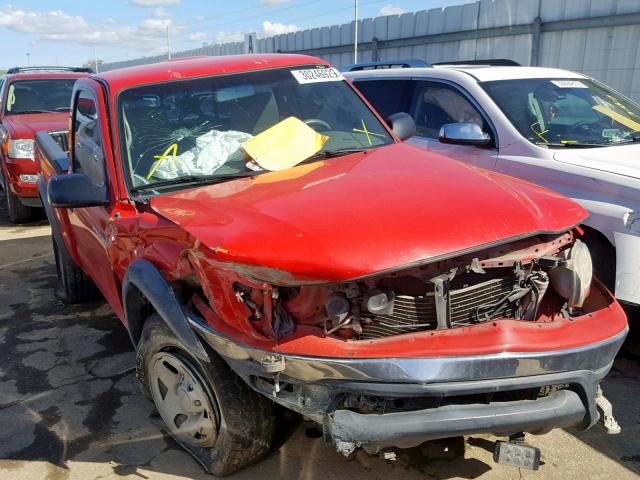 5TENM92N64Z427096 - 2004 TOYOTA TACOMA PRE RED photo 1