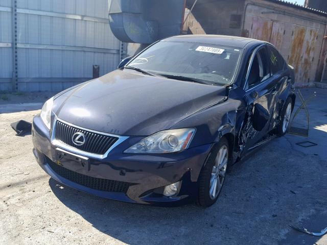 JTHBK262892089209 - 2009 LEXUS IS 250 BLACK photo 2