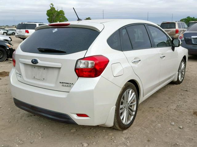 JF1GPAH60D2815436 - 2013 SUBARU IMPREZA LI WHITE photo 4