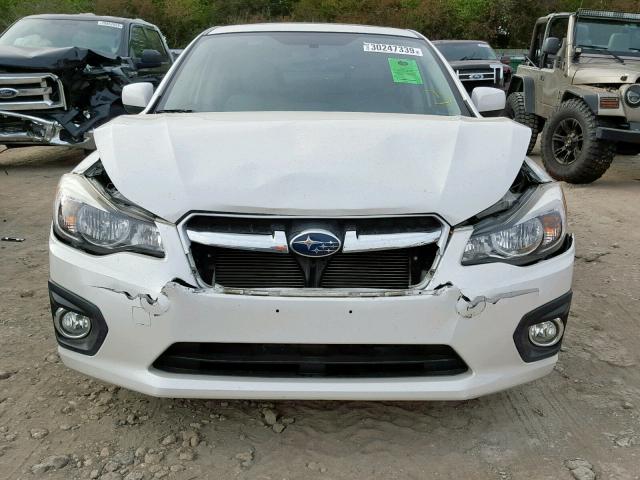 JF1GPAH60D2815436 - 2013 SUBARU IMPREZA LI WHITE photo 9