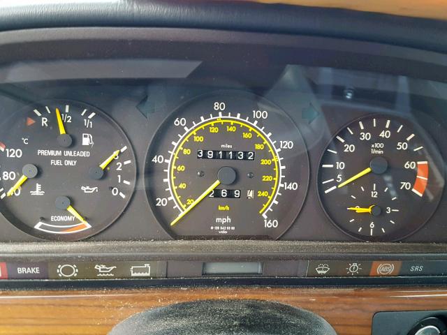 WDBCA35E4KA465909 - 1989 MERCEDES-BENZ 420 SEL BLUE photo 8