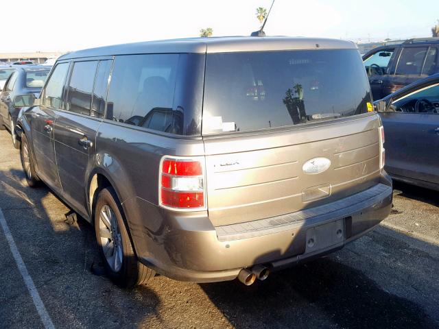 2FMGK5BCXCBD15206 - 2012 FORD FLEX SE GRAY photo 3