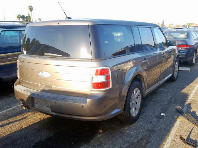 2FMGK5BCXCBD15206 - 2012 FORD FLEX SE GRAY photo 4