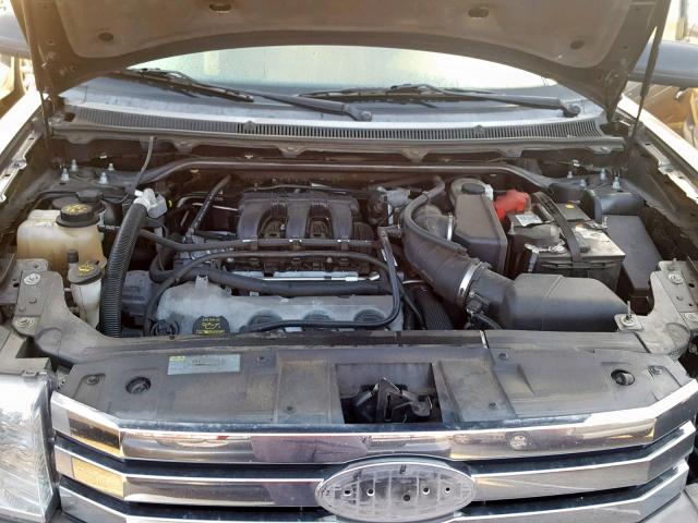 2FMGK5BCXCBD15206 - 2012 FORD FLEX SE GRAY photo 7