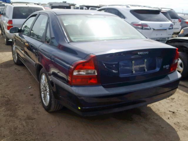 YV1TS90D6Y1143940 - 2000 VOLVO S80 T6 TUR BLUE photo 3