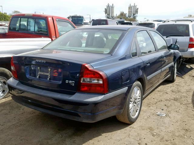 YV1TS90D6Y1143940 - 2000 VOLVO S80 T6 TUR BLUE photo 4