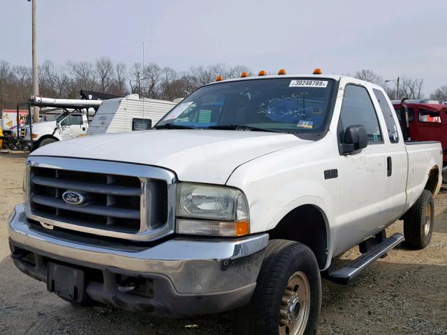 1FTSX31L74EC39018 - 2004 FORD F350 SRW S WHITE photo 2