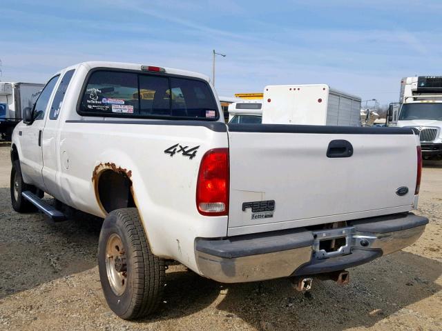 1FTSX31L74EC39018 - 2004 FORD F350 SRW S WHITE photo 3