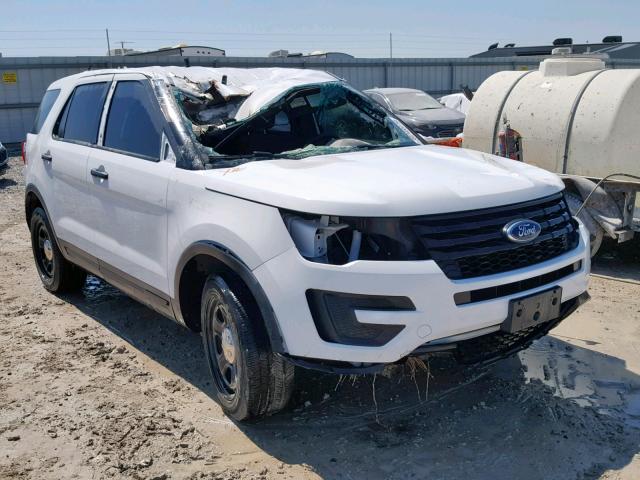 1FM5K8AR4HGB33709 - 2017 FORD EXPLORER P WHITE photo 1