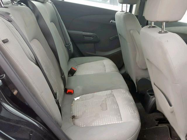 1G1JA5SH8D4173175 - 2013 CHEVROLET SONIC LS BLACK photo 6