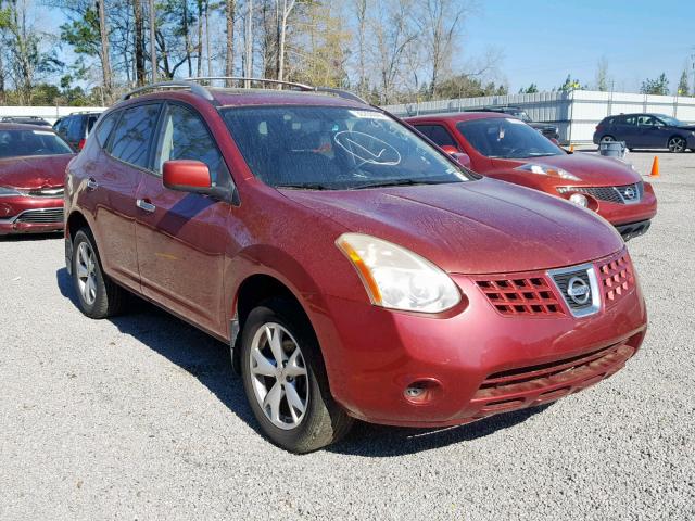 JN8AS5MV2AW123951 - 2010 NISSAN ROGUE S RED photo 1