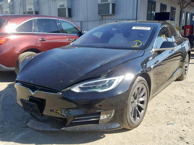 5YJSA1E27JF273106 - 2018 TESLA MODEL S BLACK photo 2