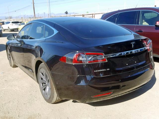 5YJSA1E27JF273106 - 2018 TESLA MODEL S BLACK photo 3