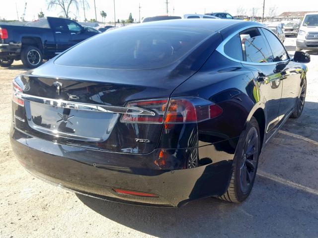 5YJSA1E27JF273106 - 2018 TESLA MODEL S BLACK photo 4