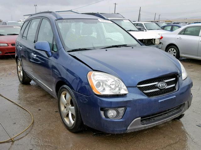 KNAFG526077105317 - 2007 KIA RONDO LX BLUE photo 1