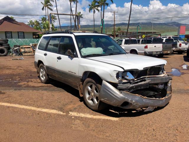 JF1SF65572H702454 - 2002 SUBARU FORESTER S WHITE photo 1