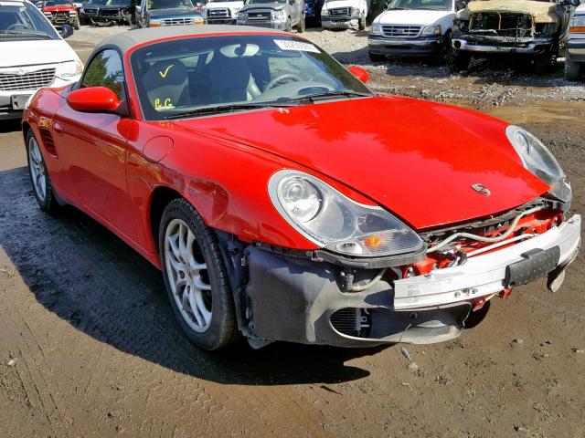 WP0CA29834U621519 - 2004 PORSCHE BOXSTER RED photo 1