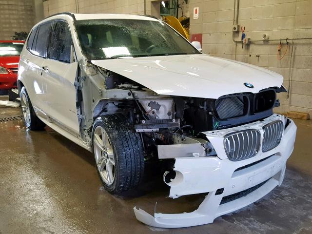 5UXWX7C52DL983241 - 2013 BMW X3 XDRIVE3 WHITE photo 1