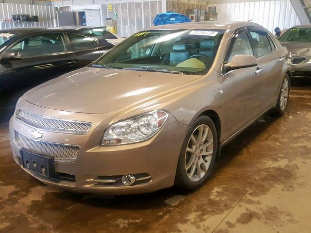 1G1ZK57778F215443 - 2008 CHEVROLET MALIBU LTZ GOLD photo 2