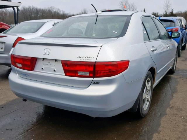 JHMCN36465C008165 - 2005 HONDA ACCORD HYB GRAY photo 4