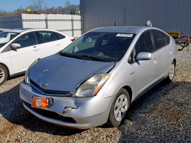 JTDKB20U487710135 - 2008 TOYOTA PRIUS SILVER photo 2