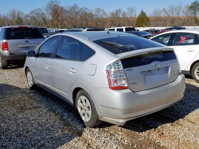 JTDKB20U487710135 - 2008 TOYOTA PRIUS SILVER photo 3