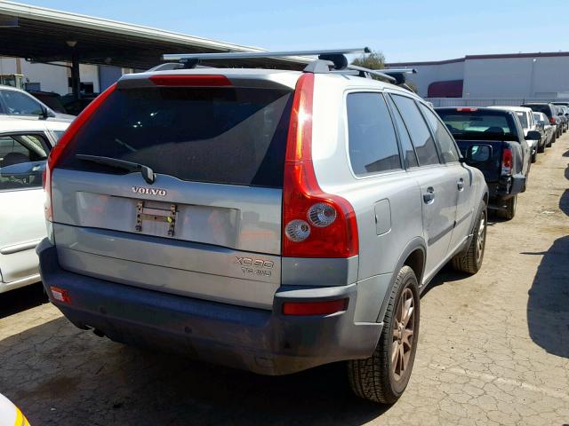 YV1CZ91H141079166 - 2004 VOLVO XC90 T6 BEIGE photo 4