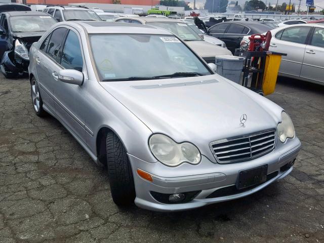 WDBRF40J65F692323 - 2005 MERCEDES-BENZ C 230K SPO SILVER photo 1