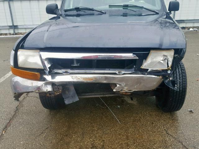 1FTYR10CXXTA96415 - 1999 FORD RANGER BLUE photo 9