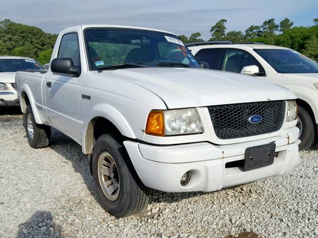 1FTYR10U92PA75470 - 2002 FORD RANGER WHITE photo 1