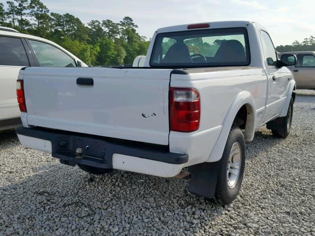 1FTYR10U92PA75470 - 2002 FORD RANGER WHITE photo 4