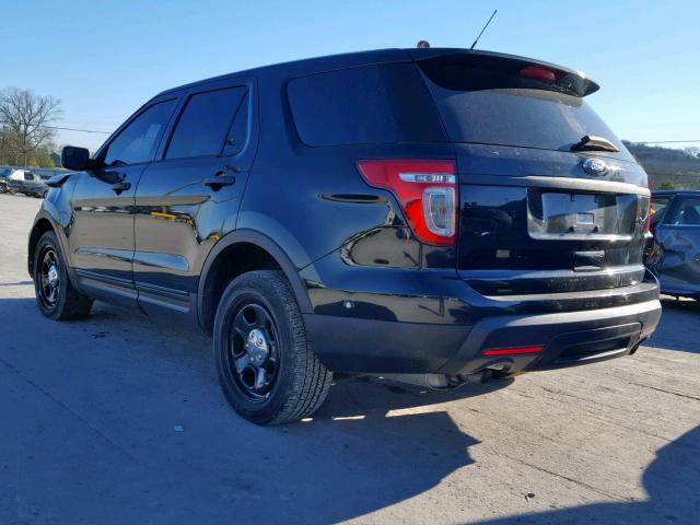 1FM5K8AR4FGB40978 - 2015 FORD EXPLORER P BLACK photo 3