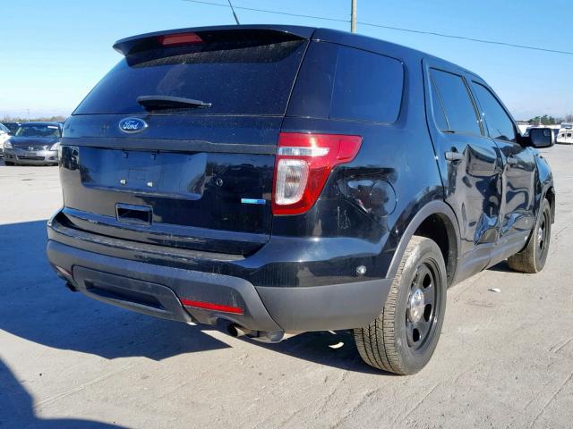 1FM5K8AR4FGB40978 - 2015 FORD EXPLORER P BLACK photo 4