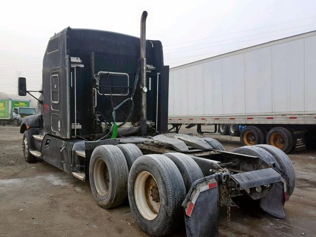 1XKAD49X5BJ283240 - 2011 KENWORTH CONSTRUCTI BLACK photo 3