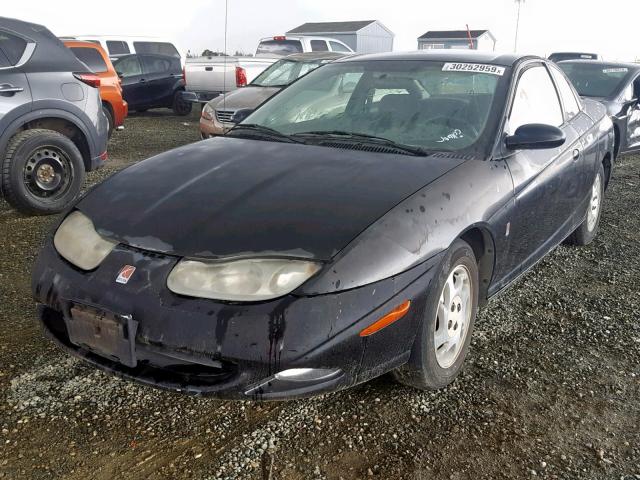 1G8ZY14731Z284552 - 2001 SATURN SC2 BLACK photo 2