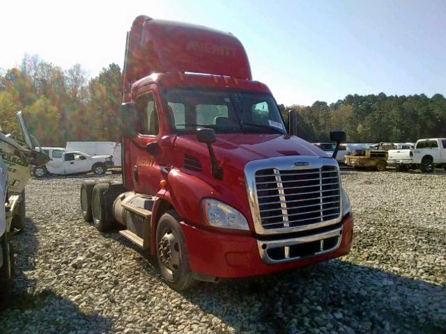 3AKJGBD40DDFD5018 - 2013 FREIGHTLINER CASCADIA 1 RED photo 1