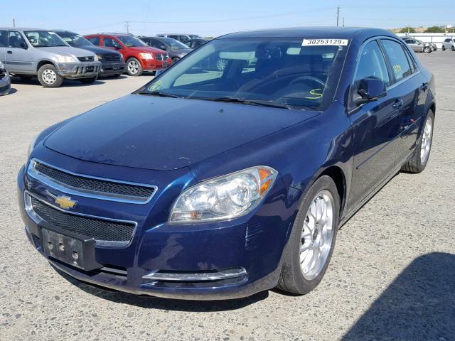 1G1ZH57B394254417 - 2009 CHEVROLET MALIBU 1LT ლურჯი ფოტო 2